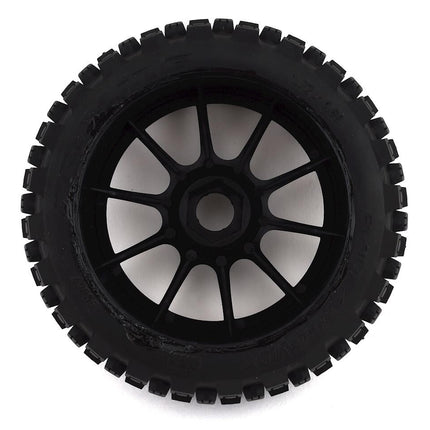 Pro-Line Badlands MX Pre-Mounted 1/8 Buggy Tires (Black) (M2) w/Mach 10 Wheels