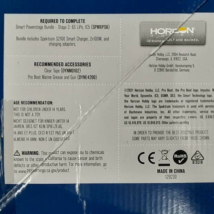 Pro Boat Impulse 32" Deep-V RTR Brushless Boat Black/Green PRB08037T1 New!!