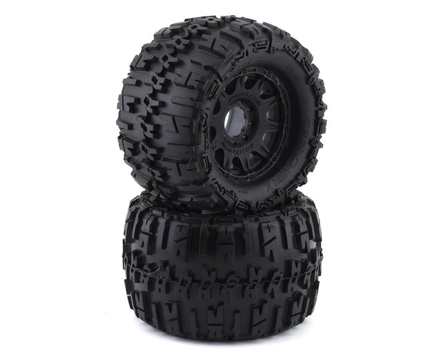 Pro-Line Trencher X MX38 3.8" Tire w/Raid 8x32 Wheels Black M2 w/Removable Hex
