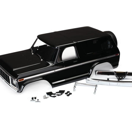 Traxxas TRA8188 TRX-4 1979 Ford Bronco Black Clipless Body 8188