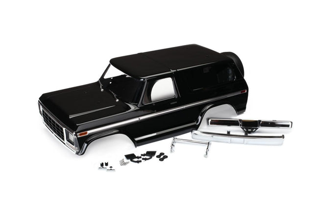 Traxxas TRA8188 TRX-4 1979 Ford Bronco Black Clipless Body 8188