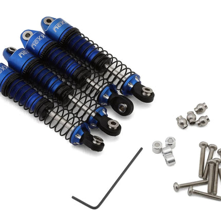 NEXX Racing Redcat Ascent18 Long Travel Aluminum Oil Shocks (Blue) (4) (59mm)