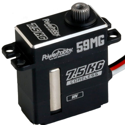 PowerHobby 59MG High Speed Micro Titanium Gear Servo: Axial SCX24 PH59MG