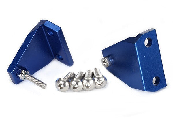 Traxxas Blue Aluminum Trim Tab Adjusters (2) TRA5731X