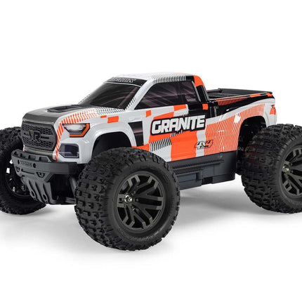 Arrma Granite Mega 665 1/10 4WD Electric Monster Truck Red w/SLT2 2.4GHz Radio