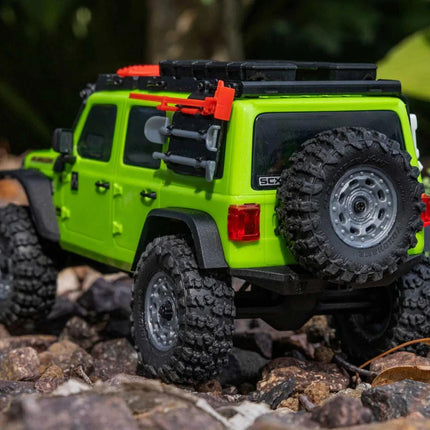 Axial SCX30 Jeep Wrangler JLU 1/30 4WD RTR Scale Mini Crawler Green AXI2261T1