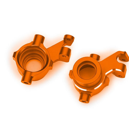 Traxxas 10237-ORNG Aluminum Orange Steering Blocks (L&R) TRA10237ORNG