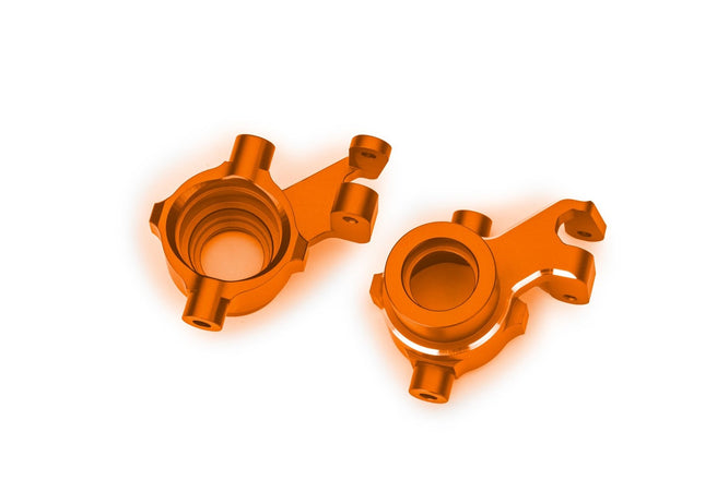 Traxxas 10237-ORNG Aluminum Orange Steering Blocks (L&R) TRA10237ORNG