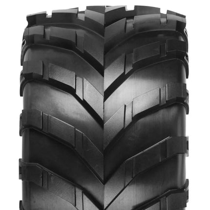 Pro-Line 1/10 Masher F/R 2.8" MT Tires Mounted 12mm/14mm Black Raid