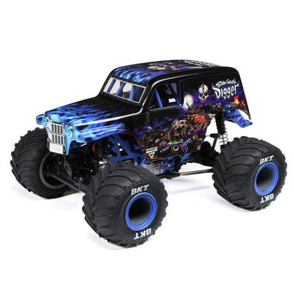 Losi 1/18 Mini LMT 4X4 Brushed Monster Truck RTR Son-Uva Digger LOS01026T2
