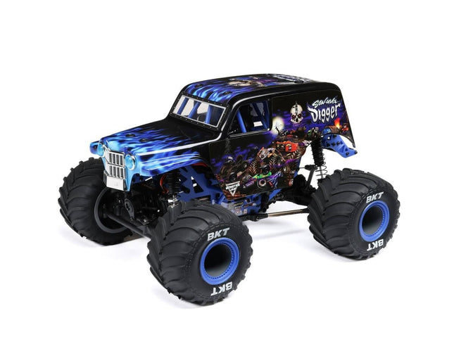 Losi 1/18 Mini LMT 4X4 Brushed Monster Truck RTR Son-Uva Digger LOS01026T2