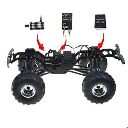 Furitek TRX-4MT Monster Brushless Power System w/Transmitter & Receiver FUR-2381
