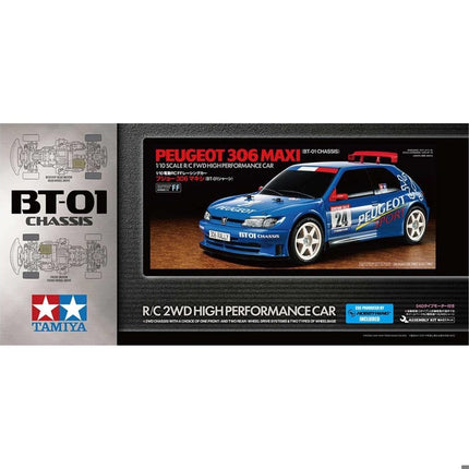 Tamiya Peugeot 306 Maxi 1/10 2WD Electric Touring Car Kit (BT-01) [TAM58746]