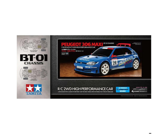 Tamiya Peugeot 306 Maxi 1/10 2WD Electric Touring Car Kit (BT-01) [TAM58746]