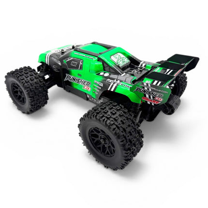 Team Corally Punisher XD 4WD 2S Small Scale RTR Monster Truck Green C-00231-G