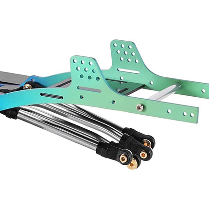 Injora Axial SCX24 Titanium LCG Comp 1/24 Crawler Chassis Kit Rainbow SCX24-199