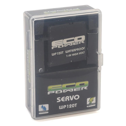 EcoPower WP120T Coreless Waterproof High Torque Metal Gear Digital Servo ECP120T