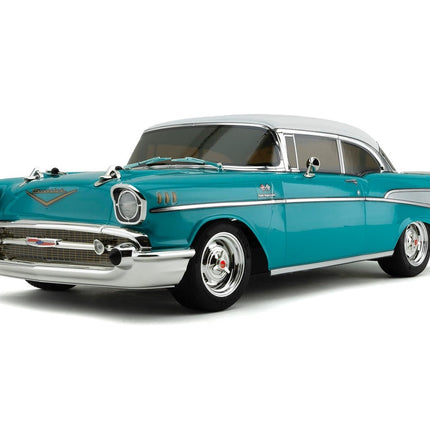 Kyosho EP Fazer Mk2 FZ02L 57' Chevy Bel Air Coupe ReadySet Turquoise KYO34433T1C
