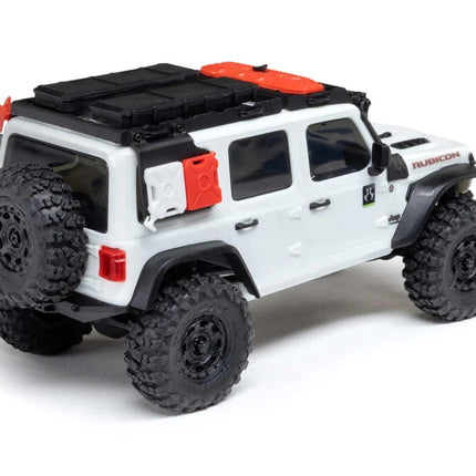 Axial SCX30 Jeep Wrangler JLU 1/30 4WD RTR Scale Mini Crawler White AXI2261T2