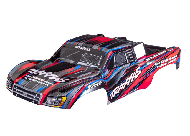 Traxxas Slash 4x4 Complete Painted Body Red TRA6932RED