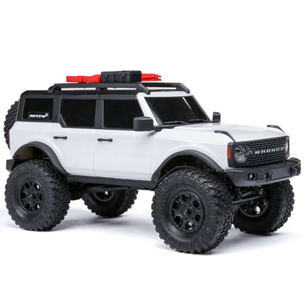 Axial SCX24 Ford Bronco 4X4 RTR Brushed Rock Crawler Battery/Charger White