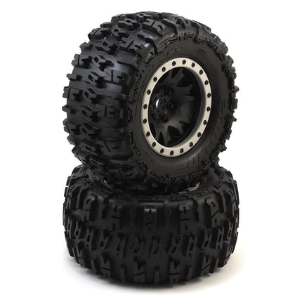 Pro-Line Trencher Pro-Loc Pre-Mounted All Terrain Tires (MX43)