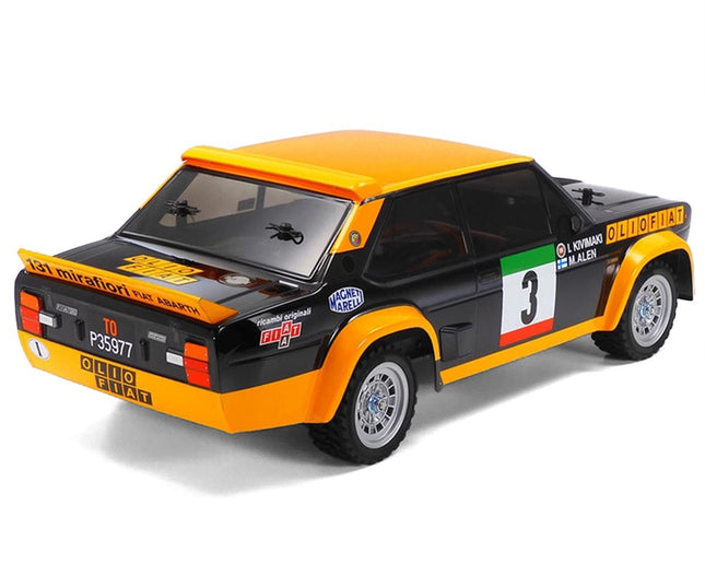 Tamiya Fiat 131 Abarth Rally Olio 1/10 4WD Electric Kit (MF-01X) TAM58723-60A