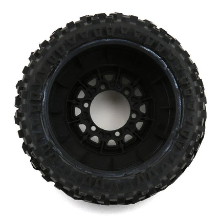 Pro-Line Badlands SC 2.2/3.0 Tires w/Raid Wheels Black (M2) w/12mm Removable Hex