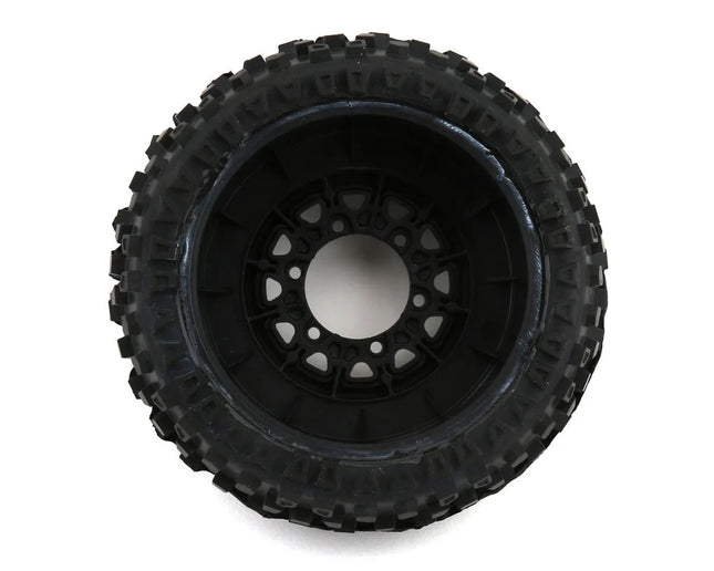 Pro-Line Badlands SC 2.2/3.0 Tires w/Raid Wheels Black (M2) w/12mm Removable Hex