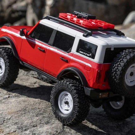 Axial SCX24 Ford Bronco 4X4 RTR Brushed Rock Crawler Battery/Charger Heritage
