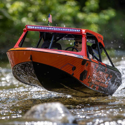Pro Boat 1/6 24" Jetstream Brushless Jet Boat RTR Mojo Orange/Black PRB08051T2