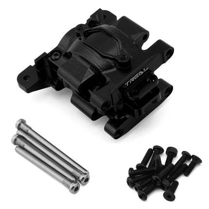 Treal Hobby Aluminum Rear Gearbox Traxxas Mini Maxx/Mini XRT/Mini Slash Black