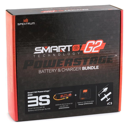 Spektrum RC Smart G2 Powerstage Air Bundle w/3S Smart LiPo Battery (2200mAh)