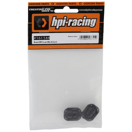 HPI Brass Differential Covers For Venture18 (Black) (2) (10g)