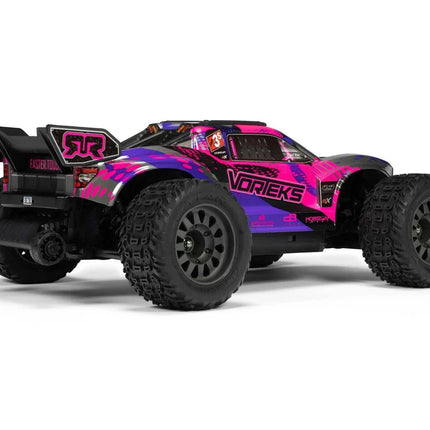 Arrma Vorteks 223S 1/10 BLX Brushless RTR 4WD Stadium Truck Purple ARA4305V4T3