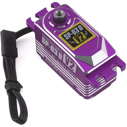 Yokomo SP-03 D V2 Programable Brushless Drift Servo HV (Purple) YOKSP-03DV2PA