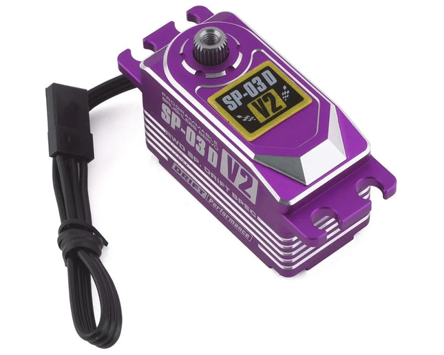 Yokomo SP-03 D V2 Programable Brushless Drift Servo HV (Purple) YOKSP-03DV2PA