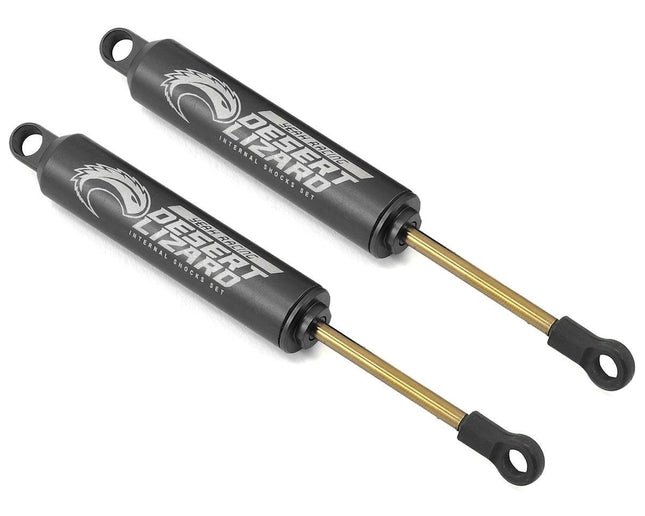 Desert Lizard Two Stage Internal Spring Shock (2) Black YEA-DDL-120BK (120mm)