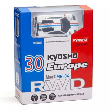 Kyosho MR-04 RWD Mini-Z Readyset w/McLaren F1 GTR FDL (White) 30th Limited