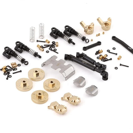 Yeah Racing SCX24 Metal Upgrade Parts Set (133.7mm Wheelbase)