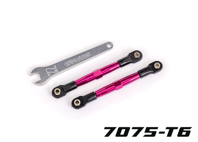 Traxxas 2445P Toe links Front Tubes pink-anodized TRA2445P