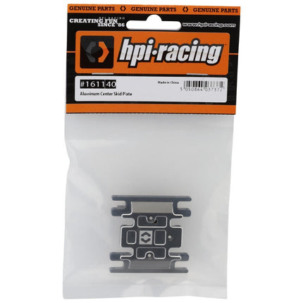 HPI Aluminum Center Skid Plate For Venture18 (Grey) HPI161140