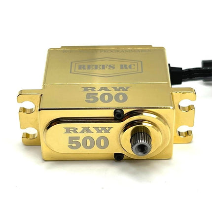 Reefs RC RAW 500 High Torque/Speed Digital Servo Brass Edition 145.2g REEFS159