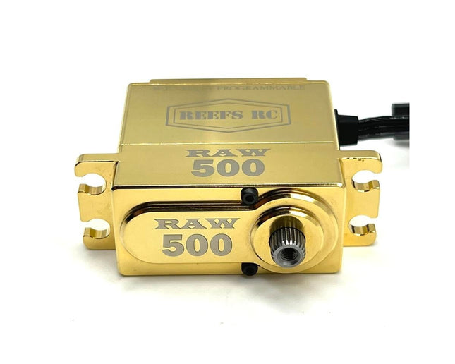 Reefs RC RAW 500 High Torque/Speed Digital Servo Brass Edition 145.2g REEFS159