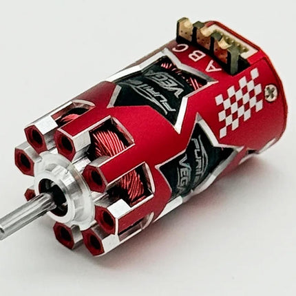 Furitek Vega 1/24 1/28 Drift/Race Micro Sensored Brushless Motor 5500kV Red