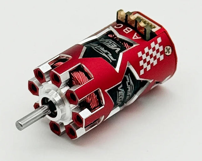 Furitek Vega 1/24 1/28 Drift/Race Micro Sensored Brushless Motor 5500kV Red