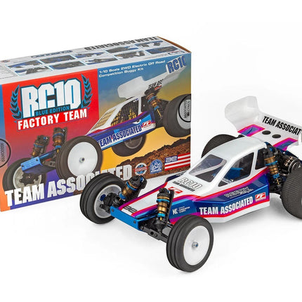 Team Associated RC10 Factory Team "Blue" 1/10 Electric 2WD Buggy Kit (Limited) 