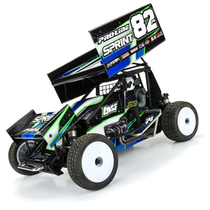 Pro-Line Losi 22S Sprint Car Body w/Wing (Clear) (Lightweight) PRO367400