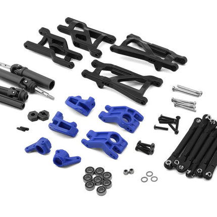 Traxxas Slash 2WD Extreme Heavy Duty Driveline & Suspension Upgrade Kit (Blue)