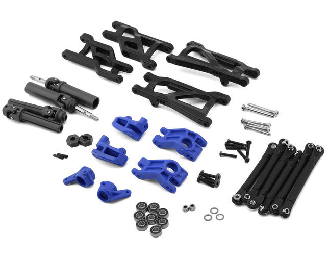 Traxxas Slash 2WD Extreme Heavy Duty Driveline & Suspension Upgrade Kit (Blue)